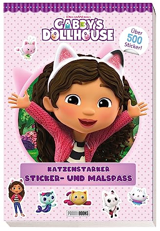Gabby's Dollhouse: Katzenstarker Sticker- und Malspaß: Über 500 Sticker!