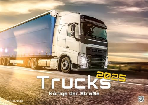 Trucks - Könige der Straße - LKW - 2026 - Kalender DIN A2 (extragroß: ca. 60 cm x 42 cm)