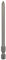 Bosch Professional Bit Extra Hard Kreuzschlitz (3 Stück, PH 1, Länge: 89 mm, Zubehör zum Schrauben), 2607001533