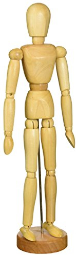 806181 L and B Schaufensterpuppe aus Holz weiblich