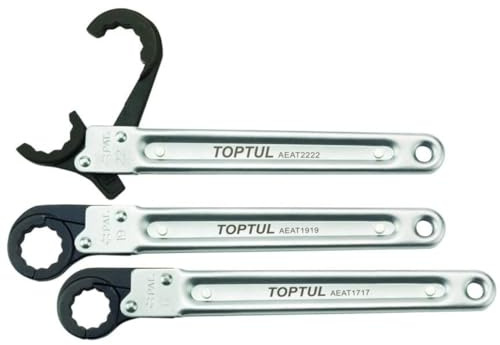 Ratschen Ringschlüssel TOPTUL 11 mm einseitig aufklappbar