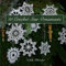 10 crochet star ornaments