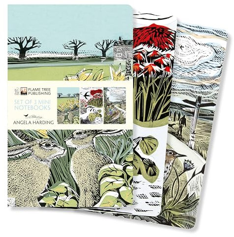 Angela Harding Set of 3 Mini Notebooks (Mini Notebook Collections)