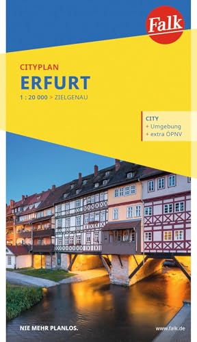 Falk Cityplan Erfurt 1:20.000