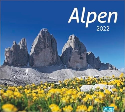 times&more Alpen Bildkalender 2022