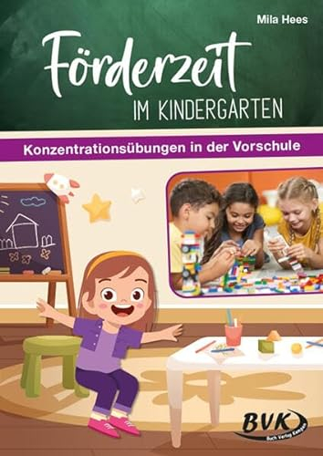 Förderzeit im Kindergarten: Konzentrationsübungen in der Vorschule | Frühförderung für Kinder, differenzierte Arbeitsblätter