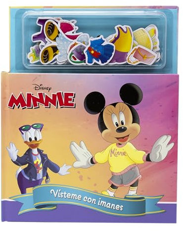 Minnie. Vísteme con imanes: Libro magnético (Disney. Minnie)