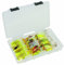 Plano Elite Series Spinnerbait und Buzzbait StowAway 3700, transparent, hält bis zu 39 Köder, verwicklungsfreie Köderausrüstungsaufbewahrung und Organizer, Utility Boxen zum Angeln