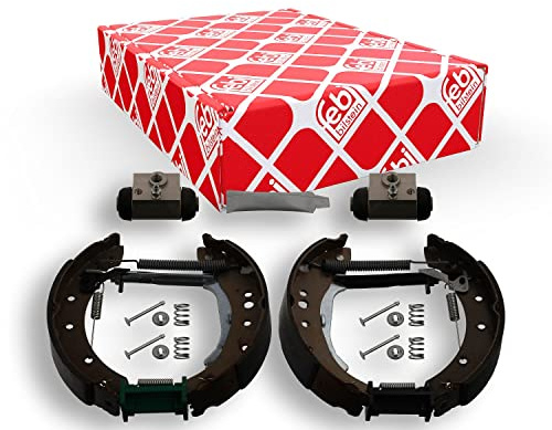 febi bilstein 37532 Brake Shoe Set with additional parts, pack of two