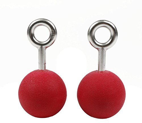 Atomik Climbing Holds Kleine Bomben 2,5 Zoll Kugel | Klettergriffe | rot