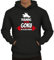 Shirtstreet24 Training to Beat Goku Or at Least Krillin, Herren Kapuzen Sweatshirt - Pullover Hoodie, Größe: L,Schwarz