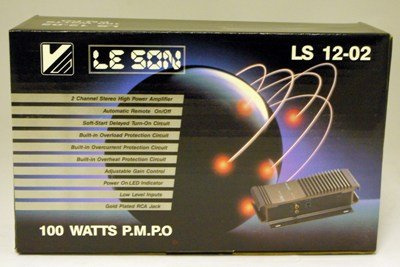 LE SON 2 CHANNEL 100 WATTS CAR AMPLIFIER