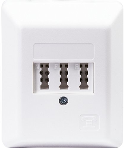 Schwaiger TDA1236 532 TAE Weiß Steckdose, TDA1236532