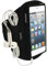 iGadgitz U1993 Wasserabweisen Neopren Armband Kompatibel mit Apple iPod Touch 5/6/7th Gen -Schwarz