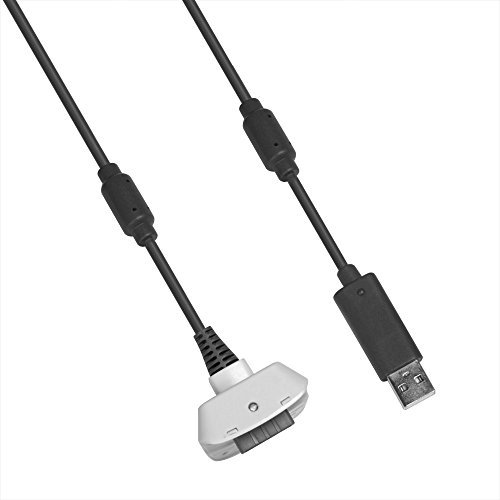Gam3Gear 1.8M Charger Cable for Xbox 360 Wireless Gamepad Controller