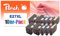 Peach E27 10er-Pack Druckerpatronen XL (4xBK, 2xC, 2xM, 2xY) ersetzt Epson T2716, No. 27XL, C13T27164010*2 für z.B. Epson WorkForce WF -3600, Epson WorkForce WF -3620 DWF, Epson WorkForce WF -7600