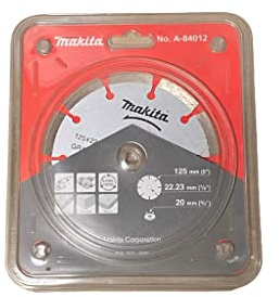 MAKITA A-84012 Diamantrad (Granit-Segmentiert, trocken) 125 mm x 22,23 (20)