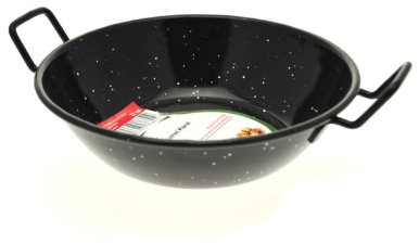 Master Cook Enamel Kadai/Wok 38cm