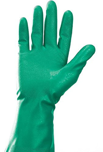 Kimberly Clark 94445 Jackson Safety G80 Chemikalienschutzhandschuhe, Handspezifische Paare, 33 cm, Grün (12-er pack)