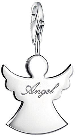 Thomas Sabo Femmes-Pendentif charm Ange Gardien Charm Club Argent Sterling 925 0871-001-12