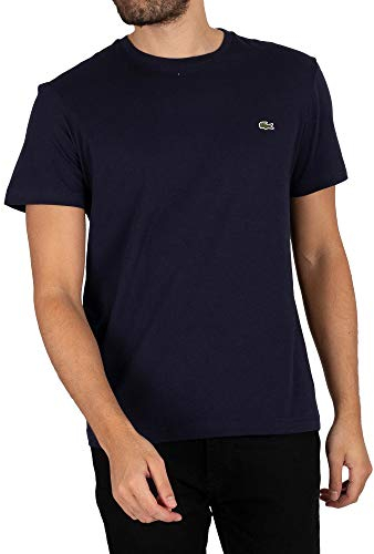 Lacoste Crew Neck T-shirt Homme, Bleu (Marine 166), L