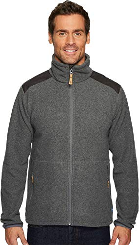 Fjällräven Herren Fleecejacke Sten,Dark Grey, XXXL, 81765-031