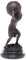aubaho Bronzeskulptur Atlas Träger der Weltkugel Mann Bronze Skulptur Figur Sculpture