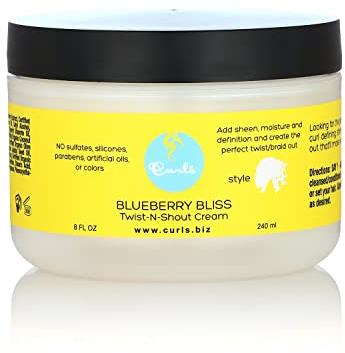 Curls Twist N Shout Glaze Cream, 8 Ounce by Curls