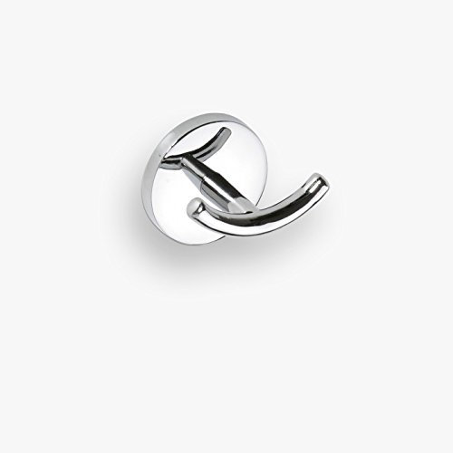 Hakenleiste Wandtattoo de Douche Alfa aus Chrom 6 cm x 5 cm x 7 cm