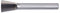 Pferd 21155136 Hartmetall-Frässtifte WKN 1213/6 Z3