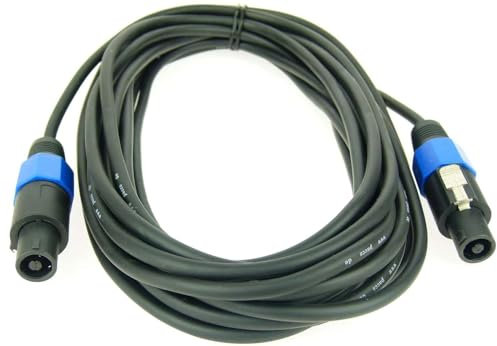 Lautsprecherkabel 10 m Schwarz SPK/SPK