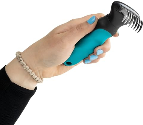 Mikki Dog, Cat Matt Master Rake - Matt and Tangle Remover - De-Matting Comb Tool for Pets - 8 Blade