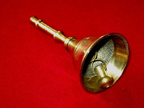 Artcollectibles Indien Gebetsglocke / Deko aus Messing im Vintage-Design, Puja Havan Aarti Navratra