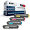 4X Print-Klex XXL Tonerkartuschen kompatibel für Brother DCP9017CDW DCP9022CDW DCP9017 CDW DCP9022 CDW TN242 TN246 Black Cyan Magenta Yellow - Sparset Sparpack Premium Office Serie