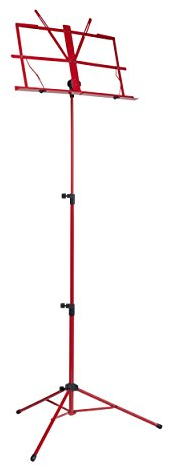 Zoundhouse ZH-5 Notenständer in rot (inkl. Tasche)