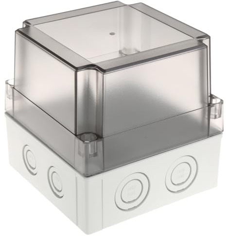 Fibox PCM 125/125 T 6016910 Universal-Gehäuse 130 x 130 x 125 Polycarbonat Lichtgrau (RAL 7035) 1 St.