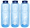 3er Set Acala Trinkflasche Grip 1,0 L aus Tritan | Blume des Lebens | BPA-frei