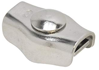 VOSS.farming 5X Verbinder Simplex für Litze, 3mm NIRO-Edelstahl Weidezaun