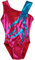 Obersee Mädchen O3gl050cs Turnanzug, Spin Fuchsia, Cs Child (4-6 Years)