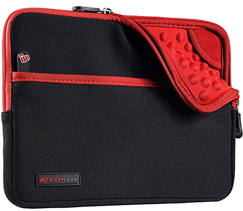 TECHGEAR Custodia 10 Pollici Tablet - Custodia Protettiva Manicotto in Neoprene Sottile e Rivestimento Interno Antiurto Compatibile con Samsung Tab A8 10,5 2022 10,1 Tab A7 10,4 Surface Go 3 e Altri