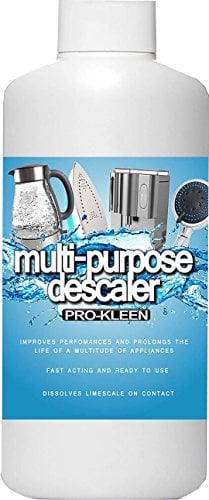 Pro-Kleen Multi-Purpose Descaler 1L - Fast-Acting Concentrate & Dissolves Limescale - Prolongs Life of Coffee Machines, Kettles, Irons, Showerheads, Taps and More!