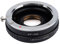 B.I.G. 421358 Objektivadapter mit Linse Sony A an Nikon schwarz