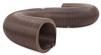 Camco 39621 10' RV Heavy Duty Sewer Hose, Compresses to 16 for Storage