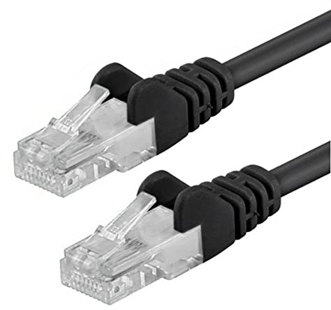 INTELLINET ICOC U6AG-300-BK - Cavo di rete Patch in Rame Cat. 6A Nero UTP 30 mt