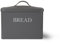 Garden Trading Original Bread Bin Crafted in Powder Coated Steel | H29 X W32 X D18.5cm