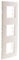 Plaque Blanc mat - Triple - Simplea - Zenitech