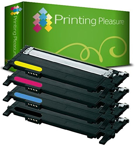 4 Toner kompatibel für Samsung CLP-320/320N/320W CLP-325/325N/325W CLX-3180/3180FN/3180FW CLX-3185/3185F/3185FN/3185FW/3185N/3185W | CLT-K4072S CLT-C4072S CLT-M4072S CLT-Y4072S
