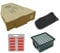 McFilter I Staubsaugerbeutel, Kohlefilter, Geruchsfilter, Mikrofilter, HEPA Filter, Duftstäbchen im Set geeignet für Vorwerk Kobold 130, 131
