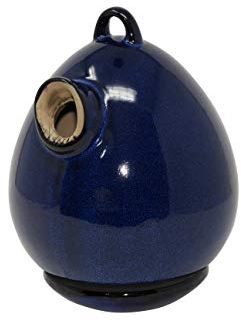 hochwertiges Design Keramik Vogelhaus - Nistkasten - Egg Marine