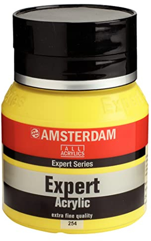 Amsterdam Royal Talens Expert : Acrylic Paint : 400 ml : S3 : Permanent Lemon Yellow